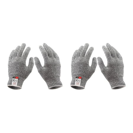 

Tmosphere Anti-slicing Gloves Protective Gear Household Accessories Multipurpose 5 Level Hand Protection Craftsmanship Wear-resistance XS XS 2PCS