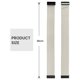 thumbnail image 2 of Banda Nylon Fitness Elastic Fitness Pulgada Deportiva Ajustable para La Banda Whoop4.0 (blanco), 2 of 9