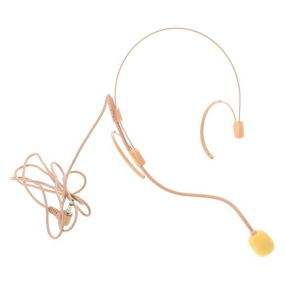 FRCOLOR Headset Microphone For Kids' Singing Headset Microphone Flexible Wired Headset Microphone For Performance Speaking Headset Microphone