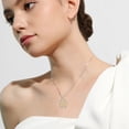 thumbnail image 6 of Midir&Etain Celtic Necklace 925 Sterling Silver Celtic Love Knot Pendant Vintage Trinity Irish Jewelry Good Luck Birthday Gift for Women, 6 of 7