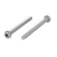 thumbnail image 2 of 30 pcs M3x30mm de acero inoxidable 316 tornillos de máquina de cabeza cónica Phillips Tono Plata Unique Bargains juegos de tornillos y tuercas, 2 of 2