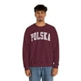 thumbnail image 5 of Polska Poland Sweatshirt Gifts Crew Neck Shirt Long Sleeve Unisex, 5 of 7