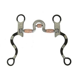 Embout De Mors AJ Tack Offset Dee Ring - Neuf Sous Emballage