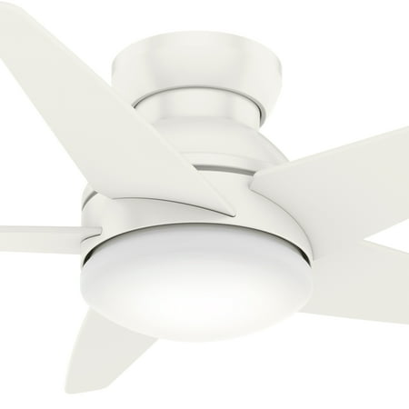 Casablanca 44 Contemporary Low Profile Ceiling Fan With Led Light