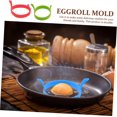 thumbnail image 3 of 8pcs Egg Griddle Silicone Pancake Molds for Griddle Round Silicone Molds Egg Cooking Rings Egg Shaper Circles Egg Circle with Handles Fried Eggs Egg Omelet Kitchen Gadgets Pie, 3 of 5