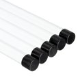 thumbnail image 1 of Unique Bargains 50cm Length Fishing Floating Tube, 5 Pack 19mm Inner Dia Plastic Round Fix Fish Buoy Tubing, Clear, 1 of 4