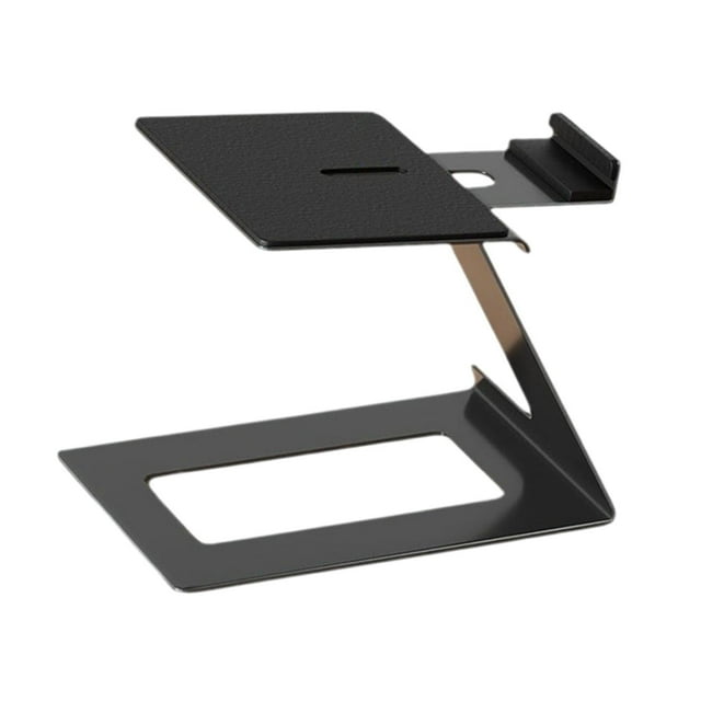 Soporte para de escritorio, elevador de de estudio con almohadilla de absorción de vibraciones y diseño de inclinación de 6 degree que