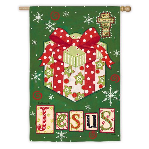 The Greatest Gift of All Garden Flag