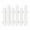 B, variant on FAMTKT White Plastic Garden Fence Picket Fence Edgings for Lawns Flowerbeds Plant Borders Decorative Yard Stakes Fencing