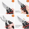 thumbnail image 5 of Garden Lawn Mower, Spring Professional Scissor Lawn Mower 20mm, Non-Slip PVC Handle, 5 of 5