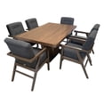 thumbnail image 4 of Comedor Paris 6 Sillas, Lino Oxford, Chapa De Parota, 160x100 cm, 4 of 9