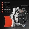 thumbnail image 6 of A-Premium Alternator Compatible with Toyota Tacoma 2016-2022 2.7L, 12 V 100A 6-Groove Decoupler Pulley Clockwise, Replace# 270600C170, 1042113770, 6 of 9