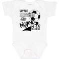 thumbnail image 3 of Inktastic Little Brother and Biggest Fan Soccer Player Boys Baby Bodysuit, 3 of 5
