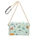 thumbnail image 2 of FORMRS Women Crossbody Purse with Chain Strap Vegan Leather Shoulder Handbag, Space Patterns, 2 of 7