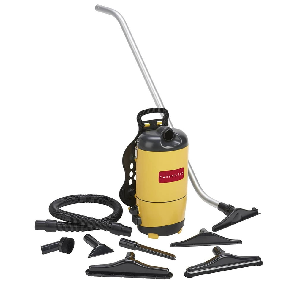 Carpet Pro Commercial Backpack Vacuum Cleaner with Tools