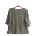 thumbnail image 4 of Paw Drazzel Boutique Women's Casualwear, Full Shoulder, 3/4 Sleeve, Size 12 Blouse, 4 of 5