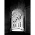 thumbnail image 2 of Highmith, Carol 12x14 White Modern Wood Framed Museum Art Print Titled - Arched architectural detail in the Federal Triangle located in Washington, D.C. - Black and White Va, 2 of 4