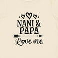thumbnail image 4 of Inktastic Nani and Papa Love Me Boys or Girls Baby T-Shirt, 4 of 5