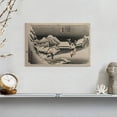 thumbnail image 6 of Elephant Stock Evening Snow At Kambara Wall Art - Horizontal Canvas Wall Art - Living Room Wall Decor - Nature Canvas - Gray And Black Decor By Utagawa Hiroshige - 12" x 8", 6 of 6
