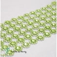 thumbnail image 2 of Diamond Flower Mesh 4 Inch X 10 Yards Rhinestone Ribbon Wrap for Wedding Party, 2 of 2