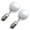 2 pack, variant on Regulable Tension Wire Rope Towel Hangers Without Drilling Stretchable Towel Rack for Bathroom And Dormitory