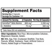 Prolab Nutrition Beta Alanine Extreme, 240 Capsules – Pre-Workout Amino Acid Complex with CarnoSyn® and L-Histidine
