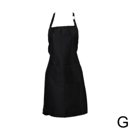 

Kitchen Adjustable Bib Apron with Two Pockets Water Cooking A Resistant GX R2L3