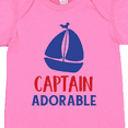 thumbnail image 4 of Inktastic Captain Adorable, Sail Boat, Sailing - Red Blue Boys Baby Bodysuit, 4 of 5