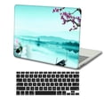 thumbnail image 1 of KSK KAISHEK Hard Shell Case Compatible Old MacBook Pro 13 inchs with Retina Display No Touch No USB-C, No CD-ROM + Black Keyboard Cover Model: A1502 or A1425 Landscape 50, 1 of 5