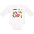 thumbnail image 3 of Inktastic Gramma's Little Jellybean Cute Easter Candy Boys or Girls Long Sleeve Baby Bodysuit, 3 of 5