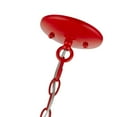 thumbnail image 5 of 42905-72 Livex Lighting Katarina - 5 Light Chandelier In Transitional Style-23 Inches Tall and 23 Inches Wide-Shiny Red Finish    -Traditional, 5 of 8