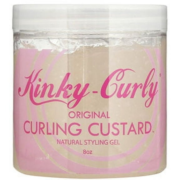 Kinky-Curly Original Curling Custard Natural Styling Gel (Size : 8 oz)