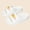 White, variant on Fnooota Girls Slide Sandals, Soft Sole Slip On Non Slip Open Toe Summer Shoes Yellow Size 1-1.5(Big Kids)
