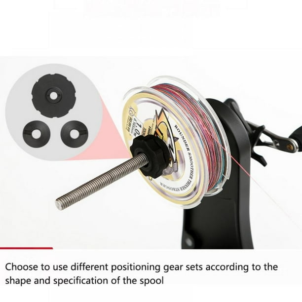 Enrouleur de ligne de pêche - Station de bobinage portable - Système de bobine de ligne de pêche - Accessoires
