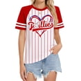 thumbnail image 3 of Camiseta Talovee Día de Juego de Béisbol para Mujer Roja Talla XXL, 3 of 3
