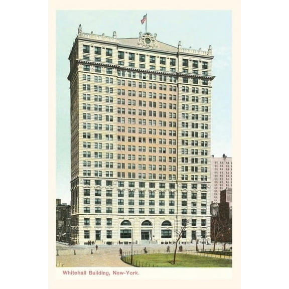 Pocket Sized - Found Image Press Journals: Vintage Journal Whitehall Building, New York City (Paperback)