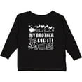 thumbnail image 3 of Inktastic Dear Santa, My Brother Did It Funny Christmas Boys or Girls Long Sleeve Toddler T-Shirt, 3 of 5