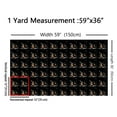 thumbnail image 3 of Castle Fairy Musical Instrument Fabric by the Yard 10 Yards,Music Guitar Room Decor Fabric by the Yard,Black Brown Fabric for Sewing,Lightweight Room Decor, 3 of 6