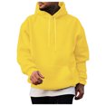 thumbnail image 2 of Hoodies For Men Lightweight Hooded Sweatshirts Mens Casual Hooded Collar Drawstring Hoodies Pullover Sweatshirts Casual Long Sleeve Shirts With Pockets, 2 of 7