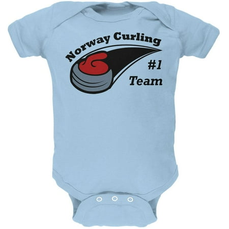 

Winter Games Curling Team Norway Soft Baby One Piece