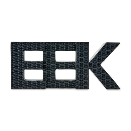 Resin Sign Tabletop Decor, Eek, Black, 9.5" x 4.125", Halloween by Way To Celebrate