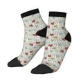 thumbnail image 3 of Salouo Funny Cat White Pattern Unisex Middle Tube Socks,Middle-Finger Knee High Socks Over The Calf Tube Stocking Crew Stockings for Women and Men Tube Socks, 3 of 8