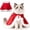Santa Claus Cape(Red), variant on Guodhu Christmas Cat Costume, Pet Christmas Costume Puppy Xmas Cloak with Santa Hat for Cats and Small to Medium Sized Dog, Pet Supplies Accessories(Santa Claus Cape(Red))