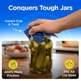 thumbnail image 2 of Compac Home Mighty Gripper Non-Slip Pads Jar Opener Lid Remover, Stablize Pictures, Keyboards, Lamps, and More, 8 Count, 2 of 9