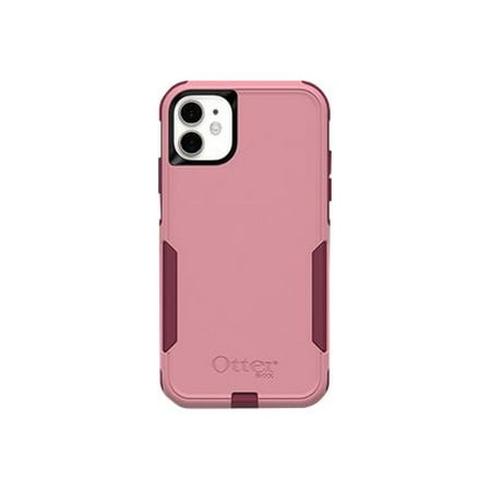 OtterBox Commuter Series - Back cover for cell phone - polycarbonate, synthetic rubber - cupid's way pink - for Apple iPhone 11