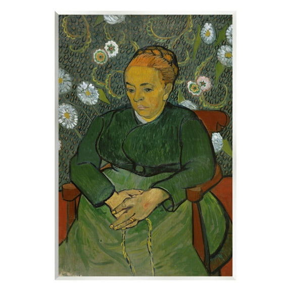 La Berceuse Portrait Madame Roulin Van Gogh Botanical & Floral Painting Unframed Art Print Wall Art
