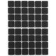 thumbnail image 1 of Apuakthei Set 96 protectores de pies móviles, Goma, Antideslizante, Autoadhesivo, Negro, 1 of 5