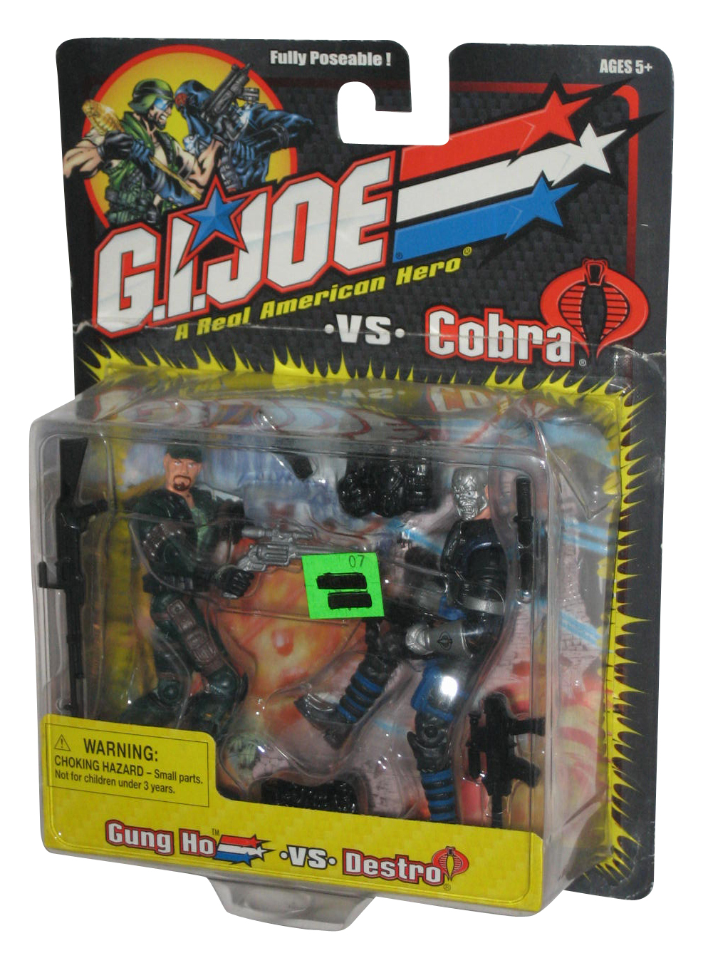 GI Joe Vs. Cobra GungHo vs. Destro Hasbro Figure Set