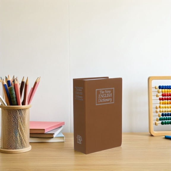 Masteelf  Secret Book Container Hidden Safe with Key Storage Box