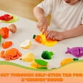 thumbnail image 3 of Joyfy 69 pcs Play Food Set for Kitchen, Color Sorting Toy Food , Pretend Play Fake Food Toy for Boys & Girls, Christmas Birthday Gift, 3 of 8